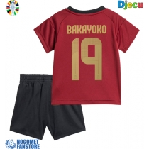 Belgija Johan Bakayoko #19 Domaci Dres za djecu EP 2024 Kratak Rukav (+ Kratke hlače)